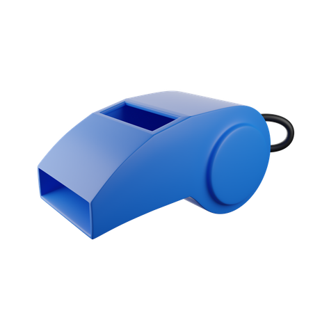 Referee Whistle  3D Icon