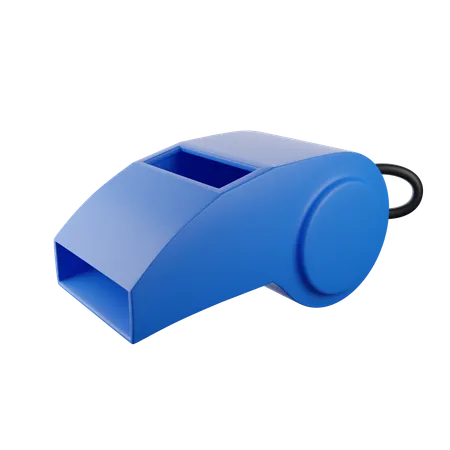 Referee Whistle  3D Icon