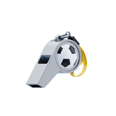Referee Whistle  3D Icon