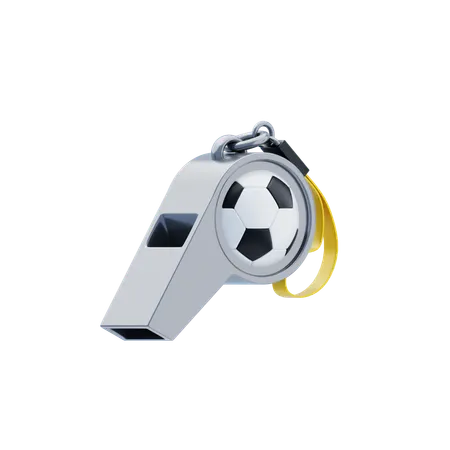 Referee Whistle  3D Icon
