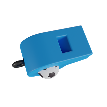 Referee Whistle  3D Icon