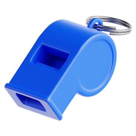 Referee Whistle  3D Icon