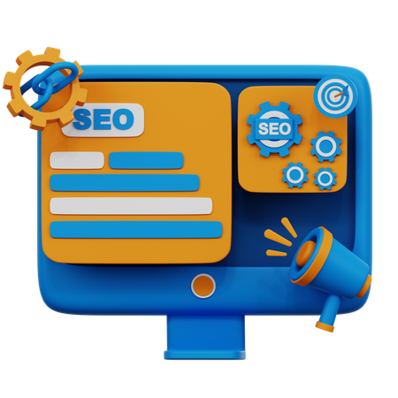 Promotion SEO  3D Icon