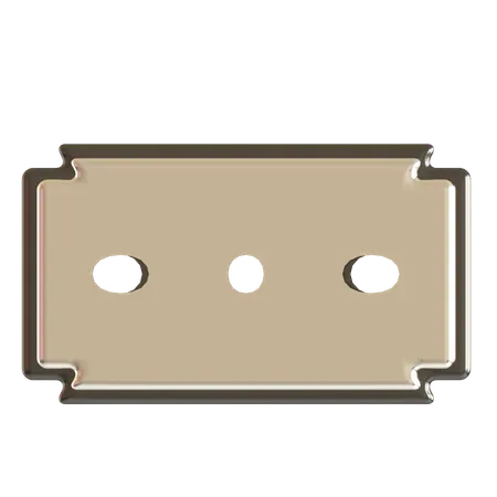 Refill Razor  3D Icon