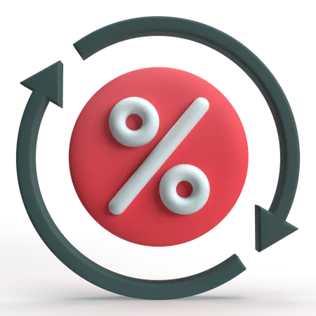 Refinance  3D Icon
