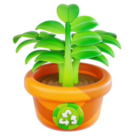 Reforestation  3D Icon