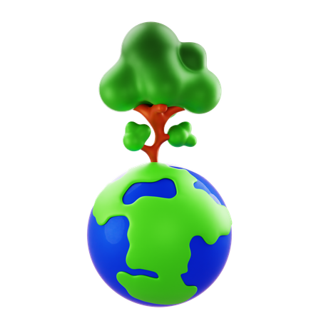 Reforestation  3D Icon