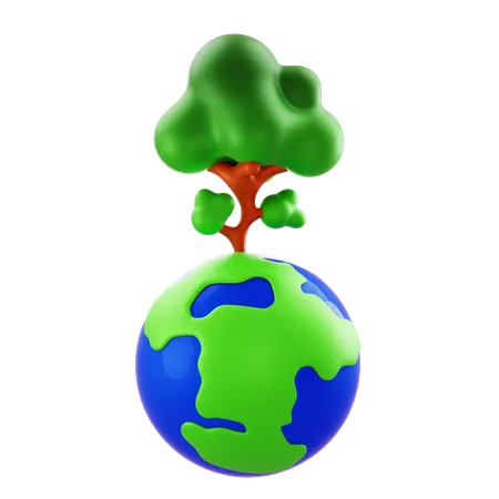 Reforestation  3D Icon