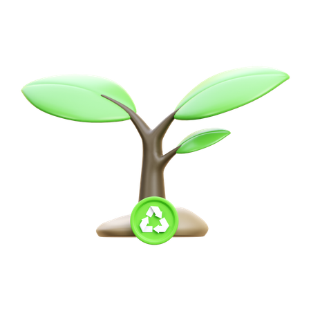 Reforestation  3D Icon