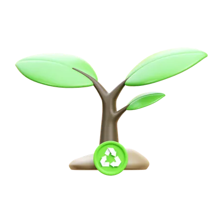 Reforestation  3D Icon