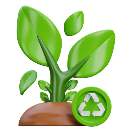 Reforestation  3D Icon