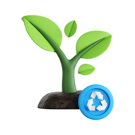 Reforestation  3D Icon