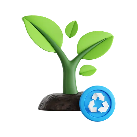 Reforestation  3D Icon