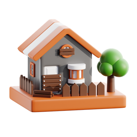 Renovación de la casa  3D Icon