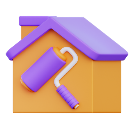 Renovação de casa  3D Icon