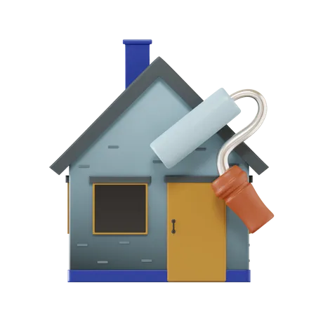 Renovación del hogar  3D Icon