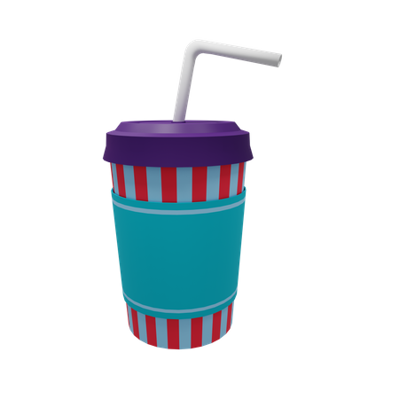 Refresco  3D Illustration