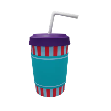 Refresco  3D Illustration