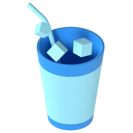 Refresco  3D Illustration