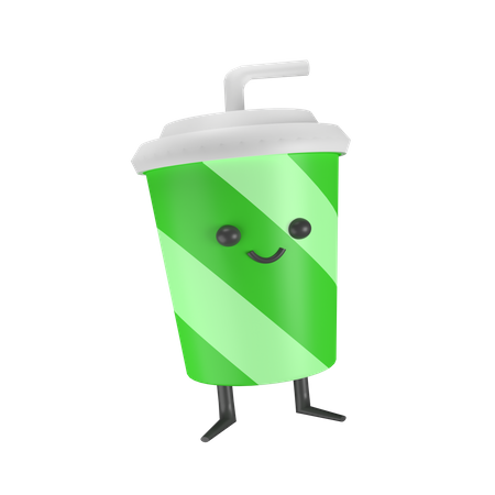 Refresco  3D Illustration