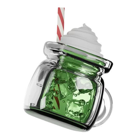 Soda con helado  3D Icon