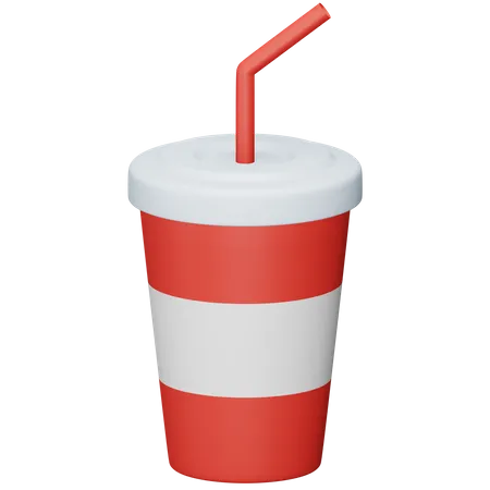 Refresco Desechable  3D Icon