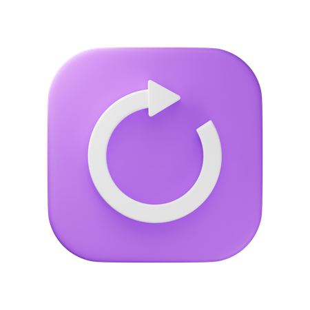 リフレッシュ  3D Icon