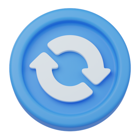 リフレッシュ  3D Icon
