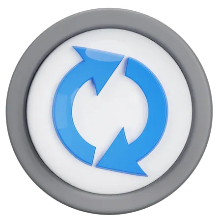 Refresh  3D Icon