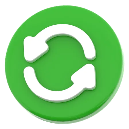 Refresh  3D Icon