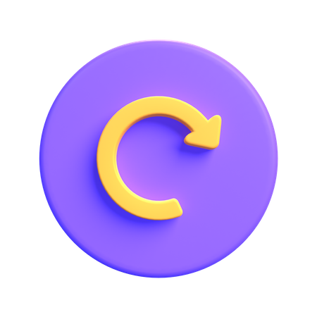 Refresh  3D Icon