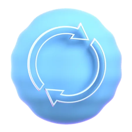 Refresh  3D Icon