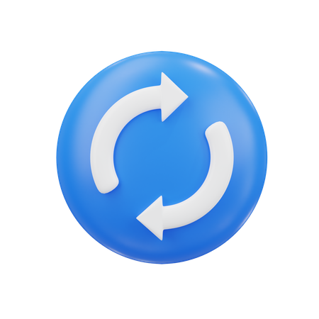 Refresh  3D Icon