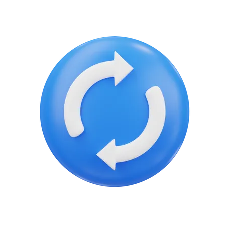 Refresh  3D Icon