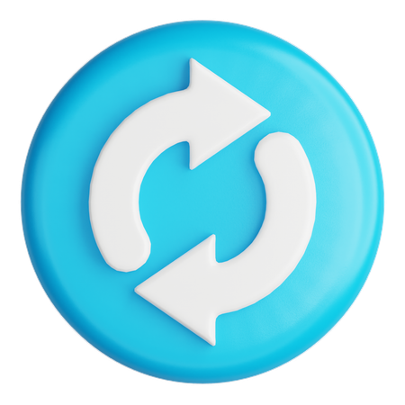 Refresh  3D Icon