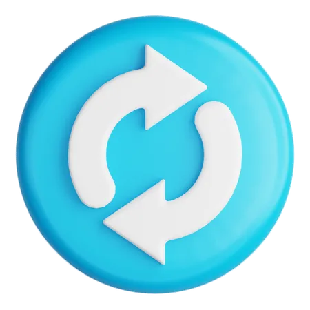 Refresh  3D Icon