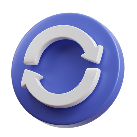 Refresh  3D Icon