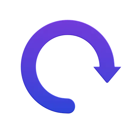 Refresh  3D Icon