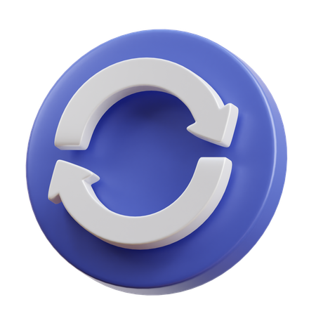 Refresh  3D Icon