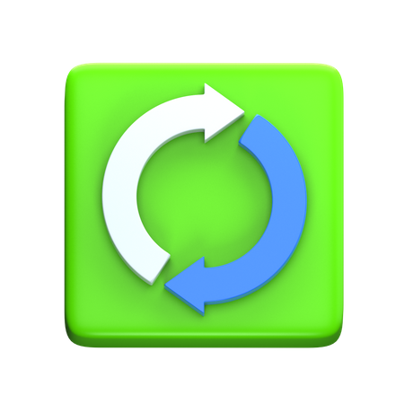 Refresh  3D Icon