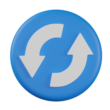 Refresh  3D Icon