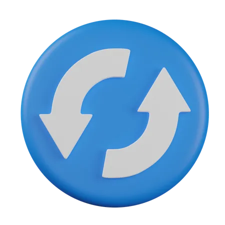 Refresh  3D Icon