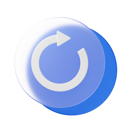 Refresh  3D Icon