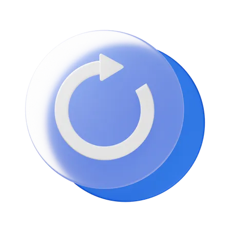 Refresh  3D Icon