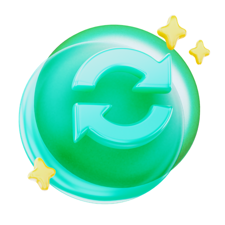 Refresh  3D Icon