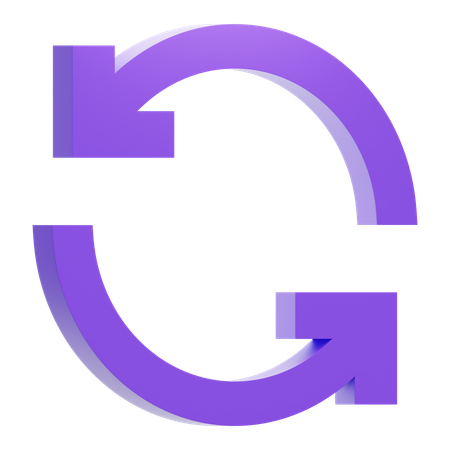 Refresh  3D Icon