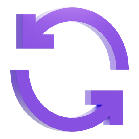 Refresh  3D Icon