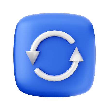 Refresh  3D Icon