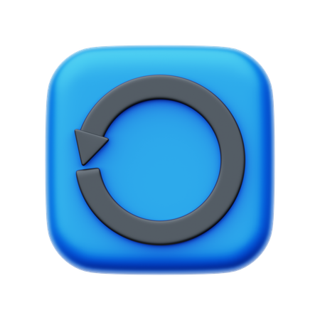 Refresh  3D Icon