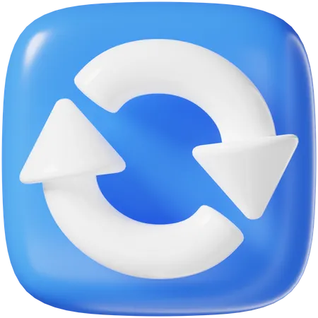 Refresh  3D Icon